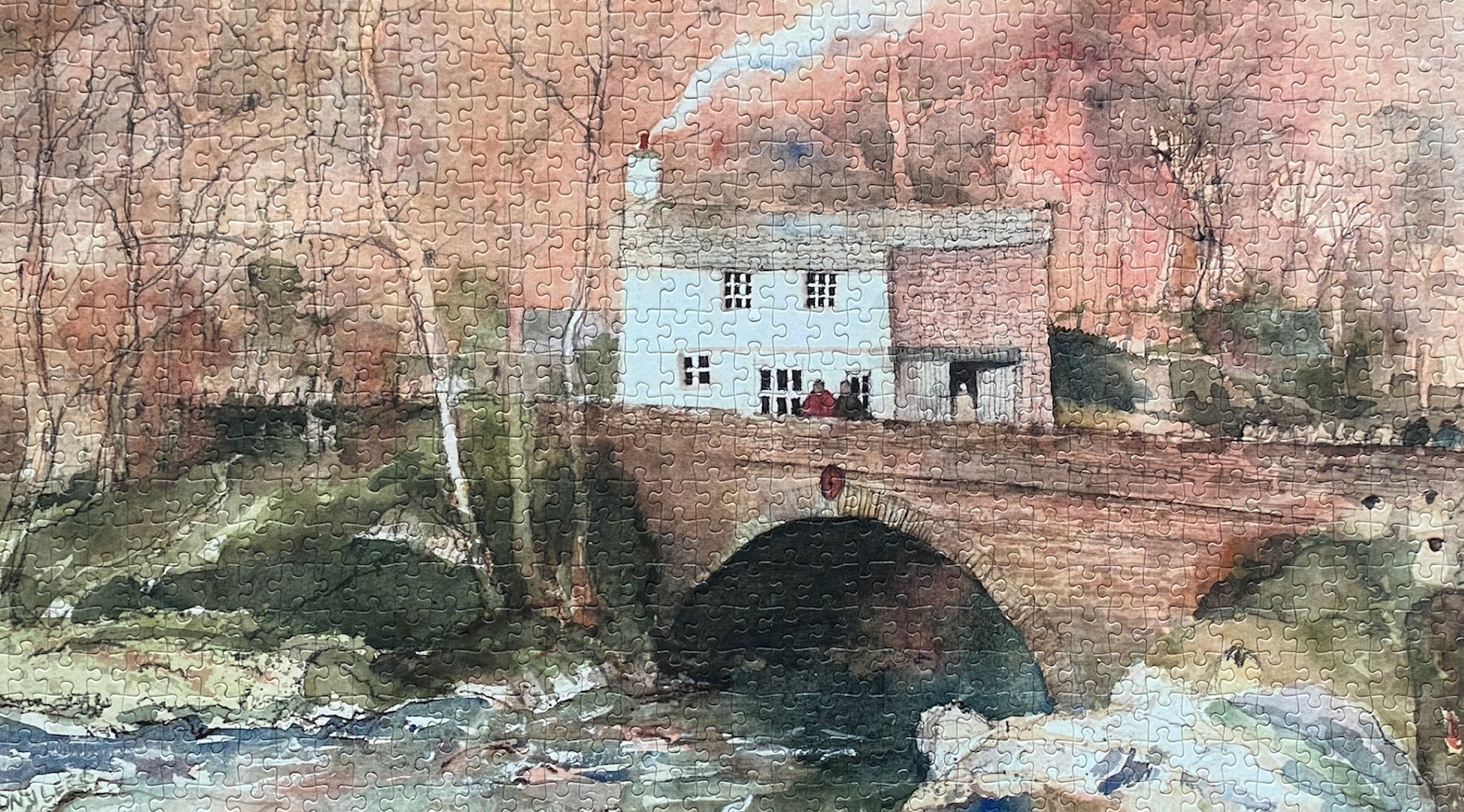 1000 Piece Jigsaws Lakeland Art World by Tony Lees